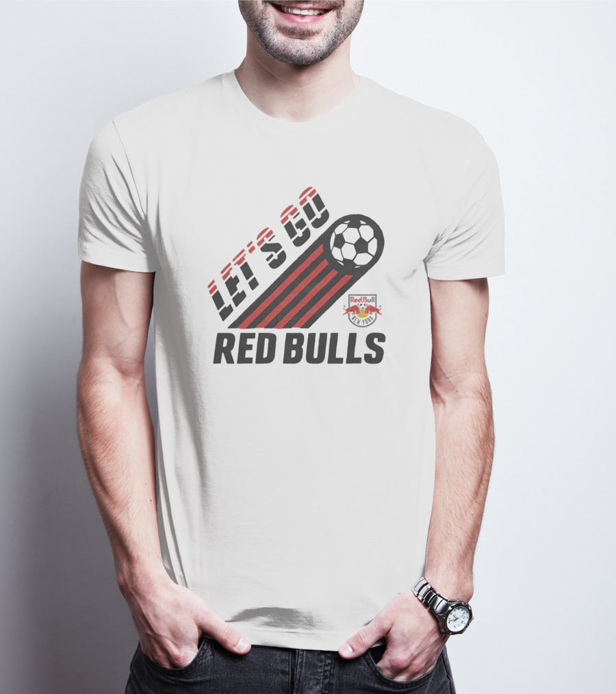 New York Red Bulls Let's Go Soccer Ball T-Shirt