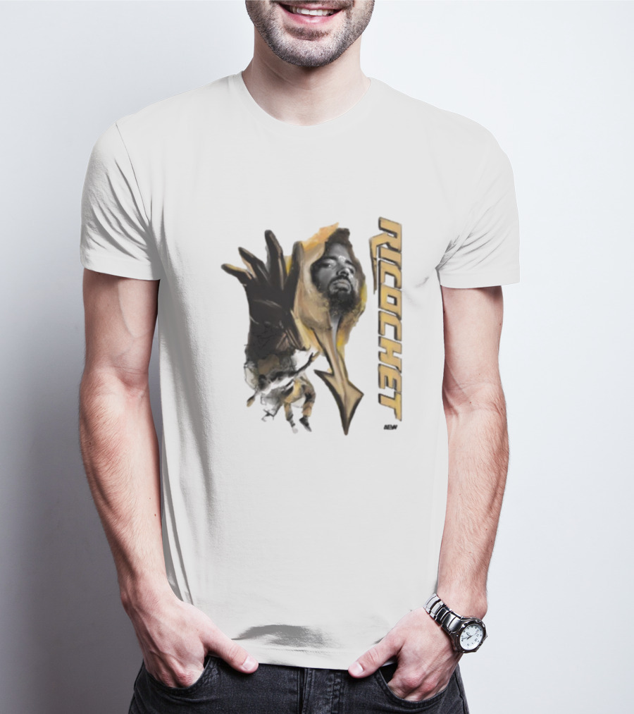 Ricochet AEW Unstoppable Iconic Presence T-Shirt
