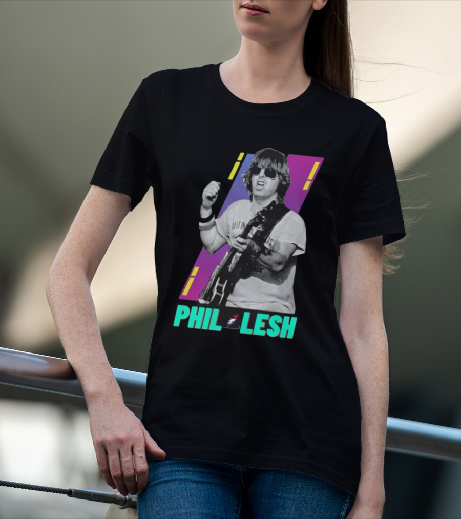 PHIL LESH Grateful Dead Bassist Vintage Rock Music T-Shirt