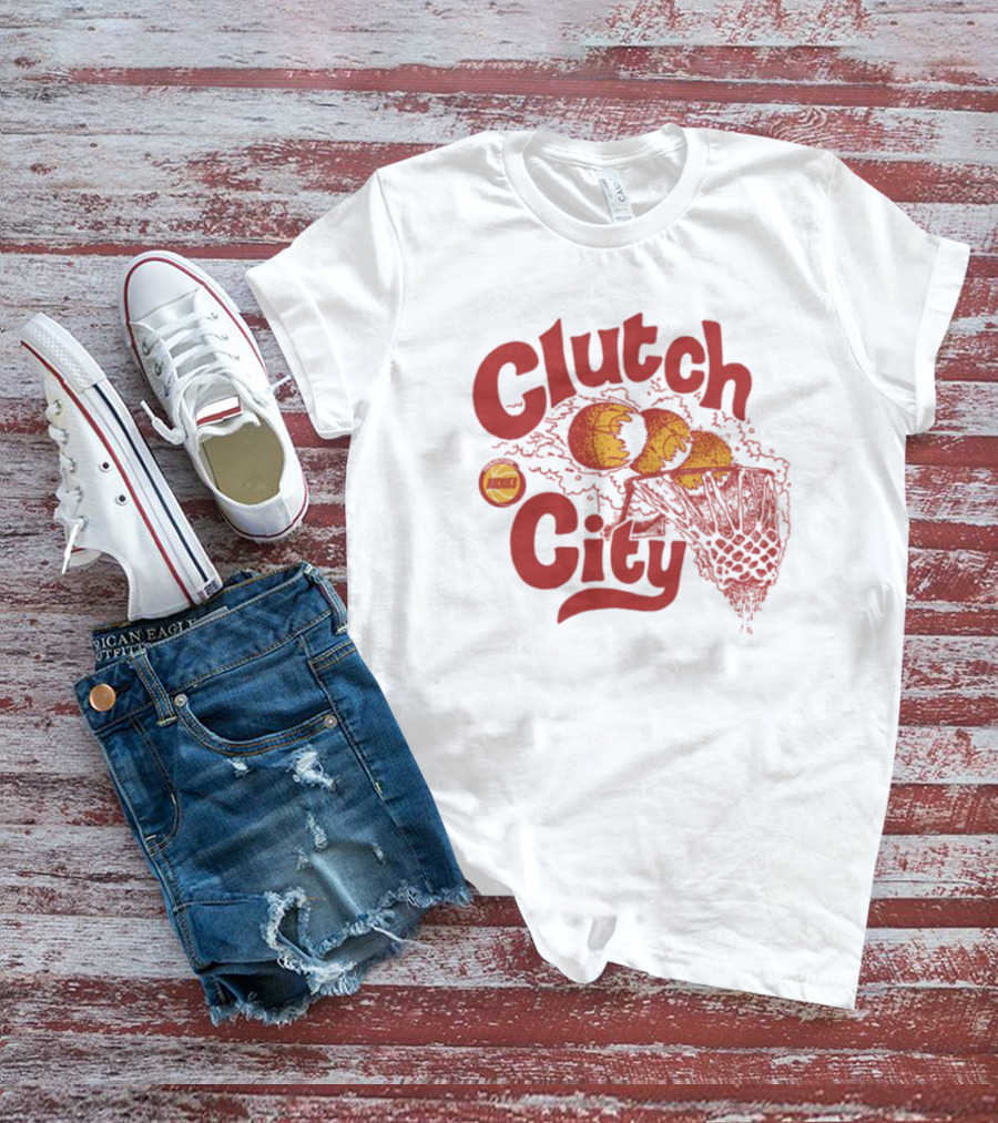 Houston Rockets HWC Clutch City Basketball Splash T-Shirt