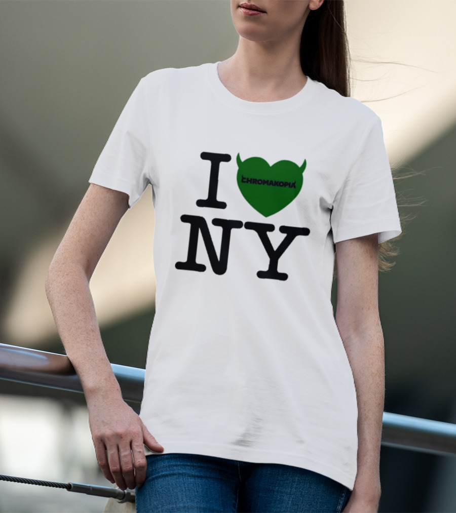 I Love Chromakopia NY Devil Heart T-Shirt