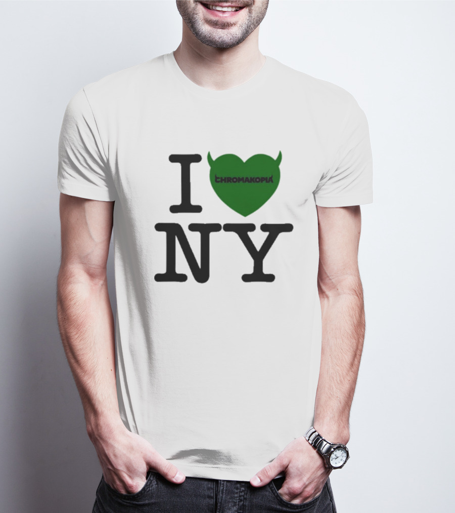 I Love Chromakopia NY Devil Heart T-Shirt