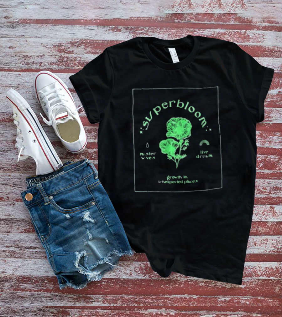 Misterwives Superbloom Live Dream Growth In Unexpected Places T-Shirt