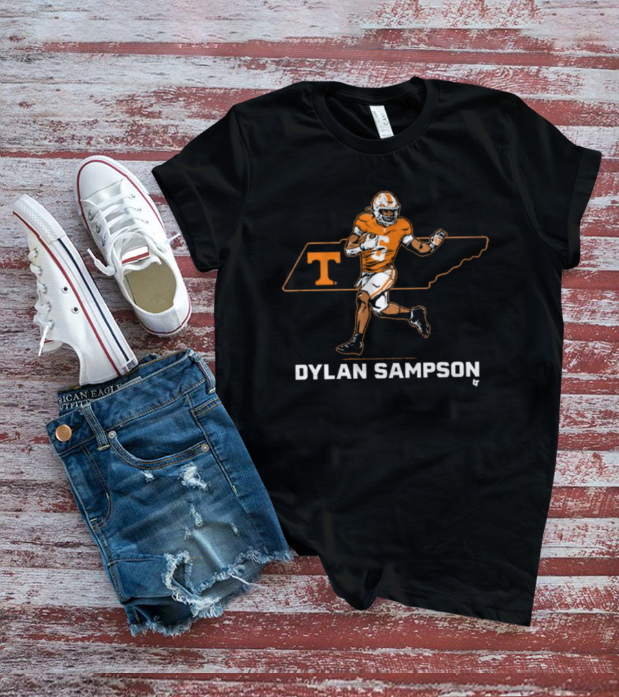 Tennessee Volunteers Football Dylan Sampson T State NCAA T-Shirt