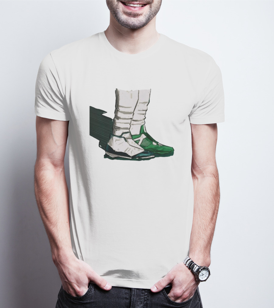 Jalen Hurts Two-Shoes Philadelphia Eagles NFL T-Shirt