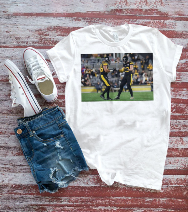 Pittsburgh Steelers T.J. Watt And Alex Highsmith Defensive Edge Duo Dominance T-Shirt
