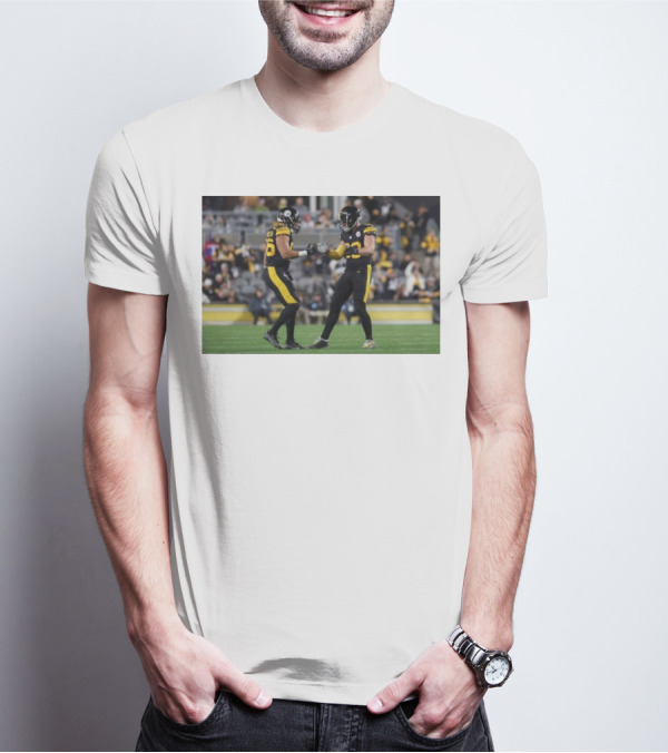 Pittsburgh Steelers T.J. Watt And Alex Highsmith Defensive Edge Duo Dominance T-Shirt