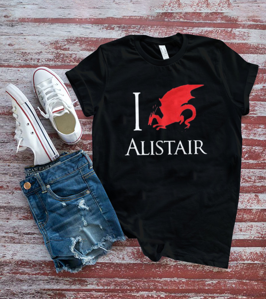 Blondenerd I Alistair Dragon T-Shirt