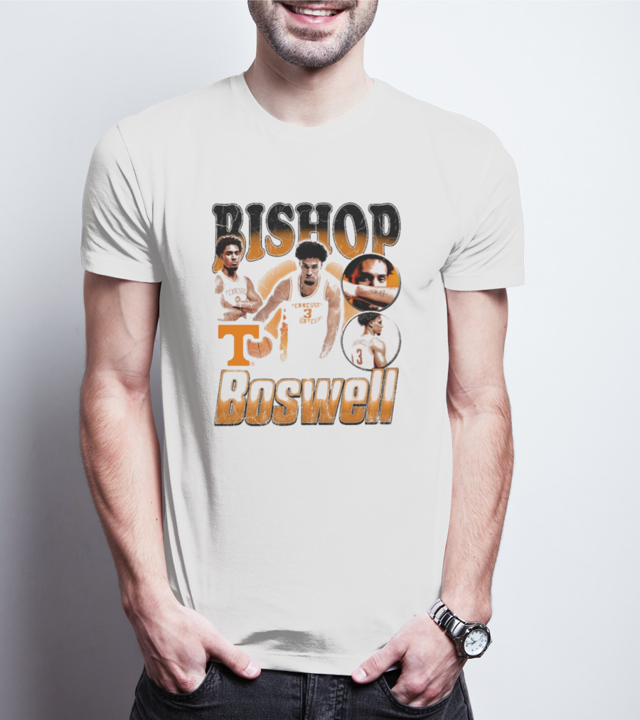Bishop Boswell Tennessee Vols Basketball Retro 90s T-Shirt