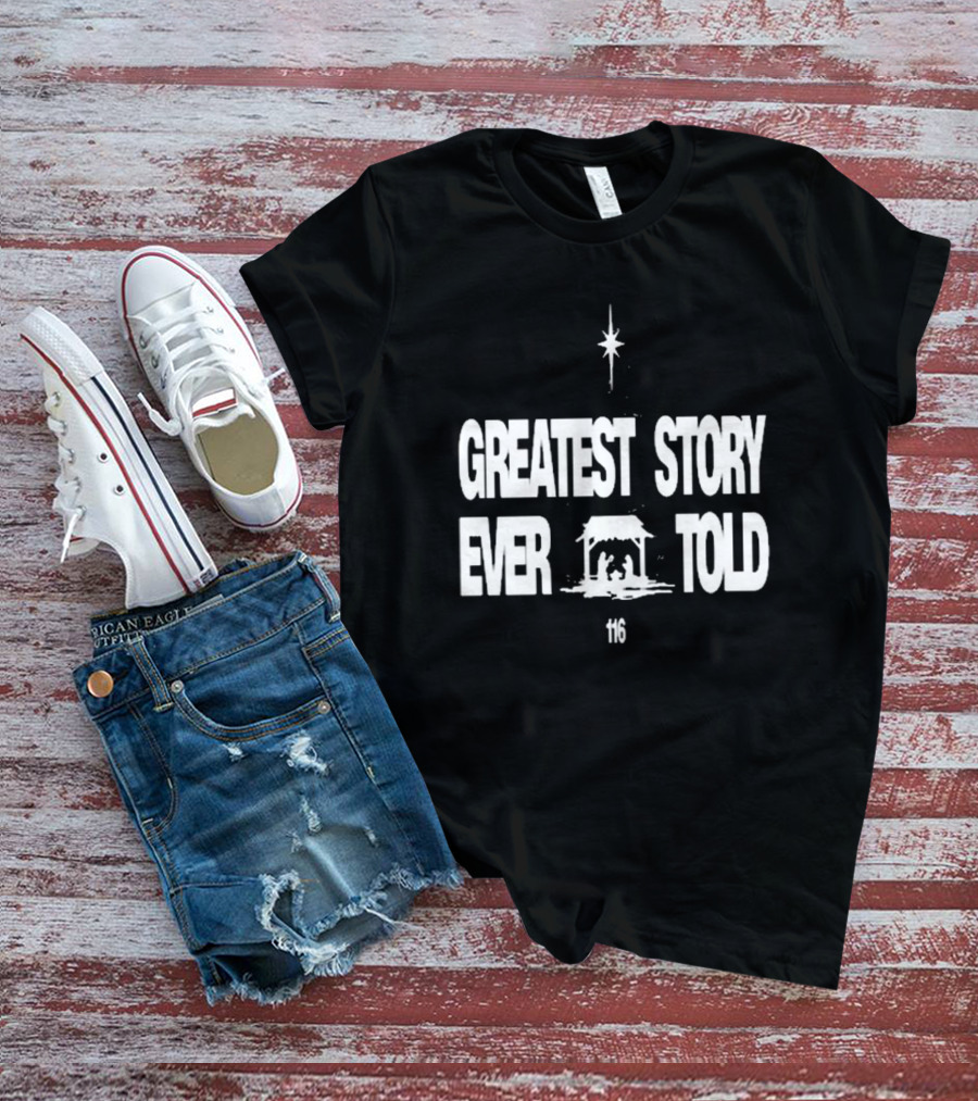 Lecrae Greatest Story Ever Told Star Nativity 116 T-Shirt