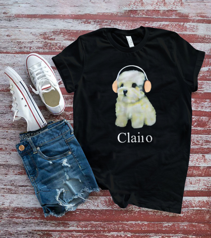 Paul Mescal Clairo Dog With Headphones T-Shirt