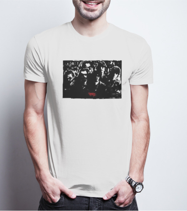 The Voidz Group Photo Black And Red Album Cover Aesthetic T-Shirt