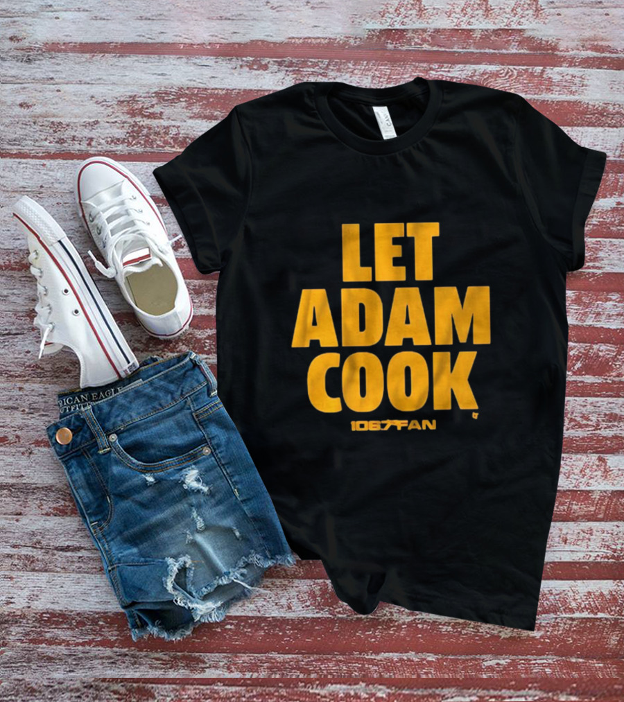 Washington Football Let Adam Cook 106.7 Fan T-Shirt