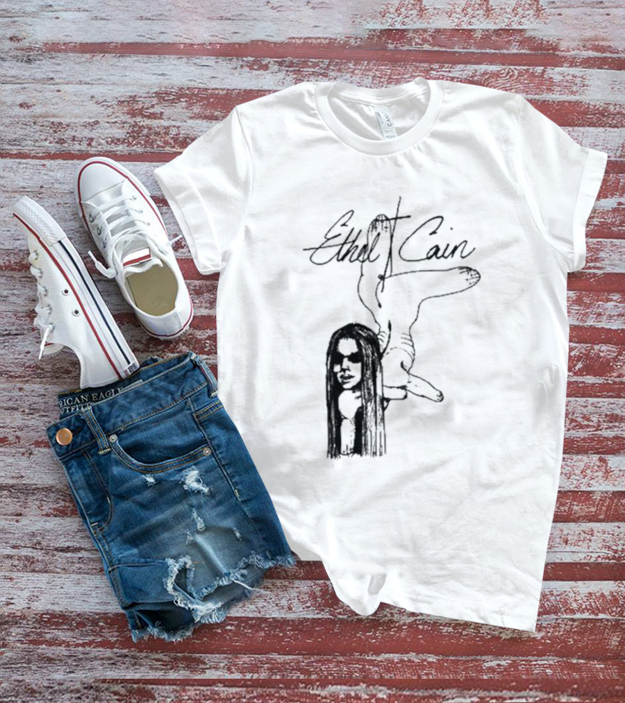 Ethel Cain Inbred Reissue Art Sketch T-Shirt