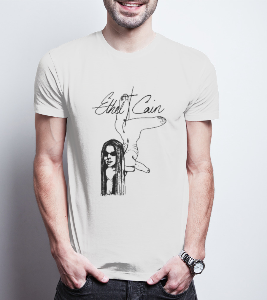 Ethel Cain Inbred Reissue Art Sketch T-Shirt