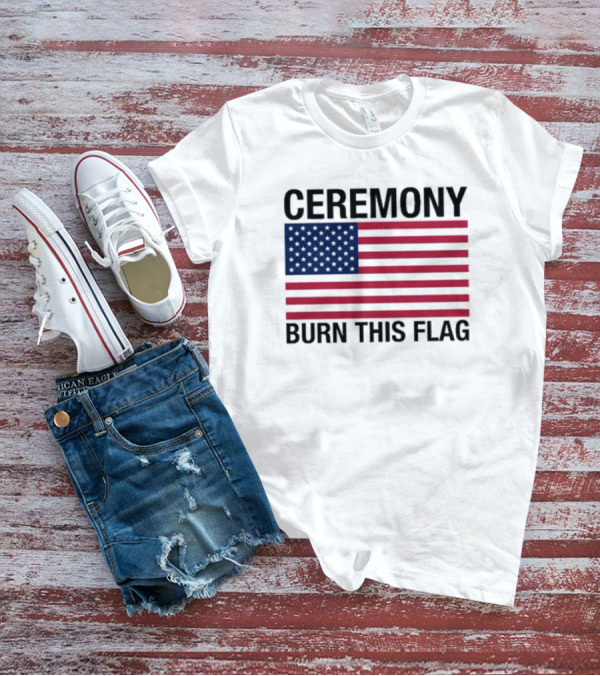 CEREMONY Trans Girls Be Free Burn This Flag T-Shirt