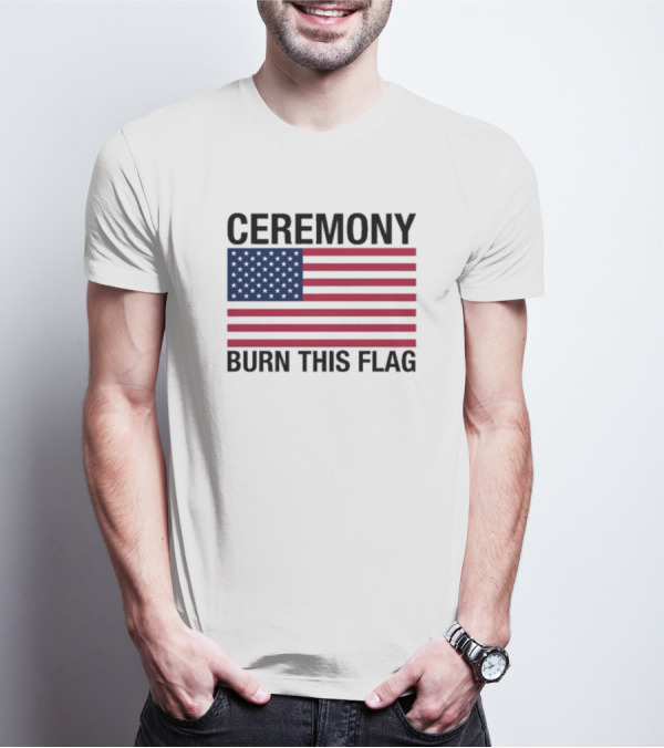 CEREMONY Trans Girls Be Free Burn This Flag T-Shirt