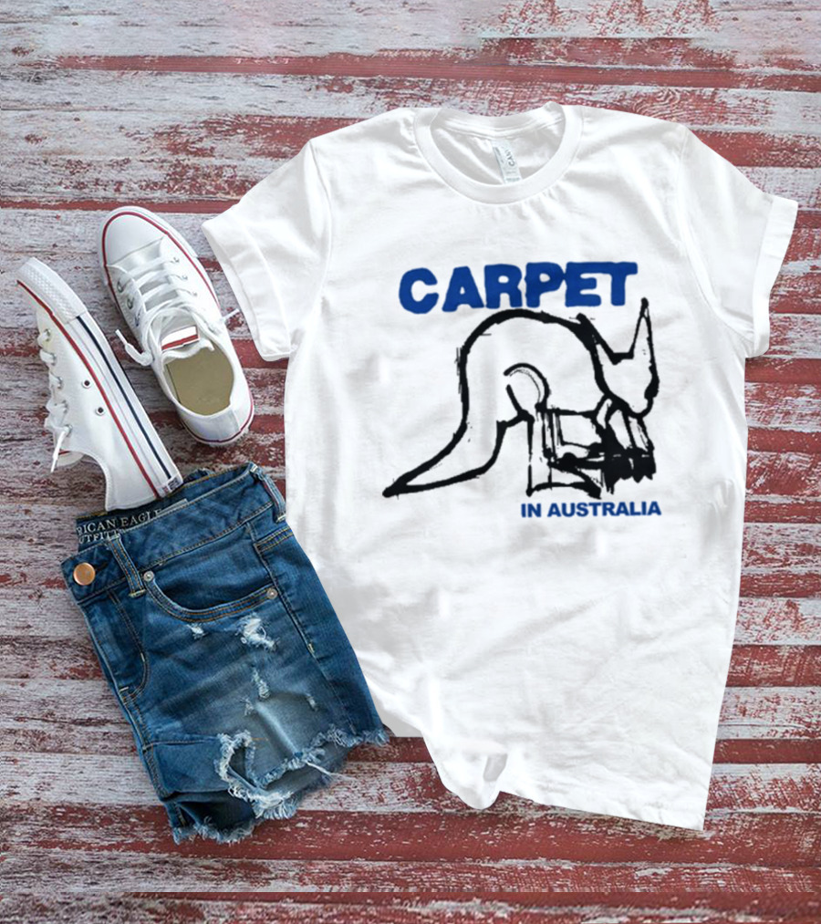 CARPET Kangaroo Sketch In Australia T-Shirt