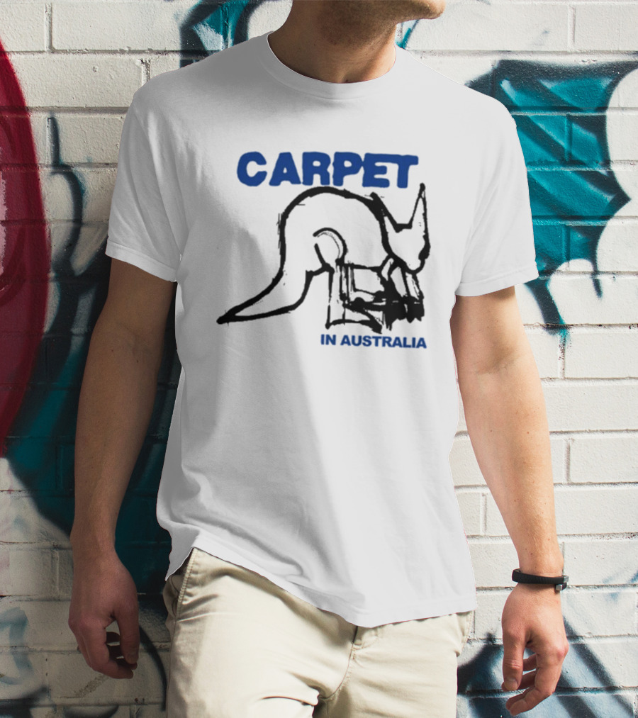 CARPET Kangaroo Sketch In Australia T-Shirt