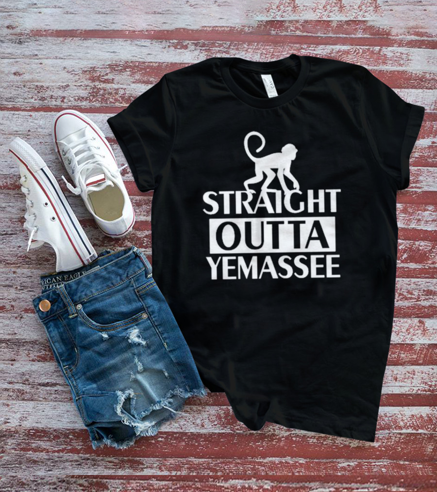 Annette Youmans Straight Outta Yemassee Monkey T-Shirt