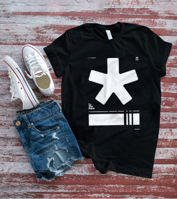 To The Stars Asterisk SOCA Barcode T-Shirt