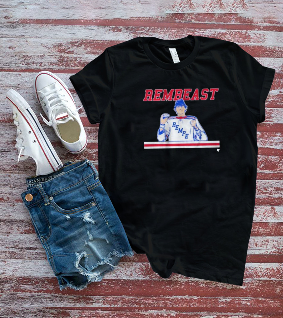 Matt Rempe Rembeast Hockey Player T-Shirt