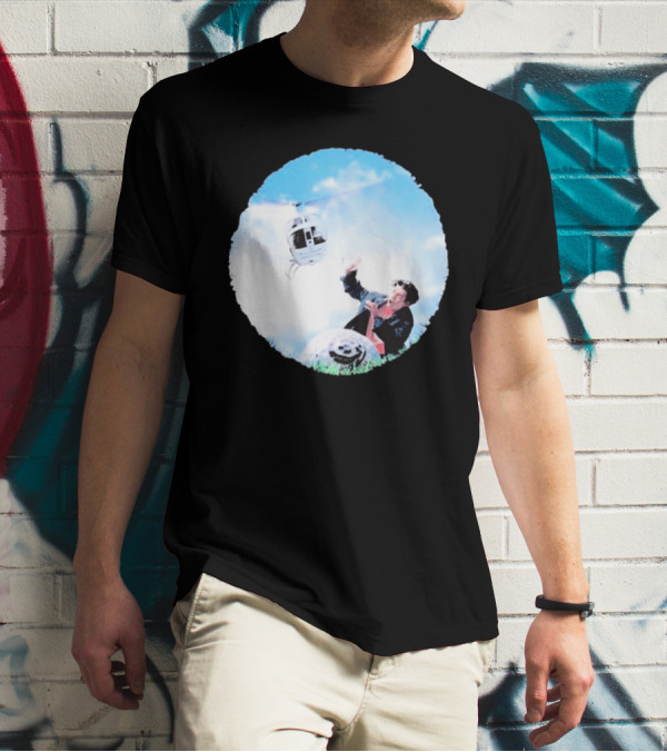 All But 6 Records Helicopter Happy Hunting T-Shirt