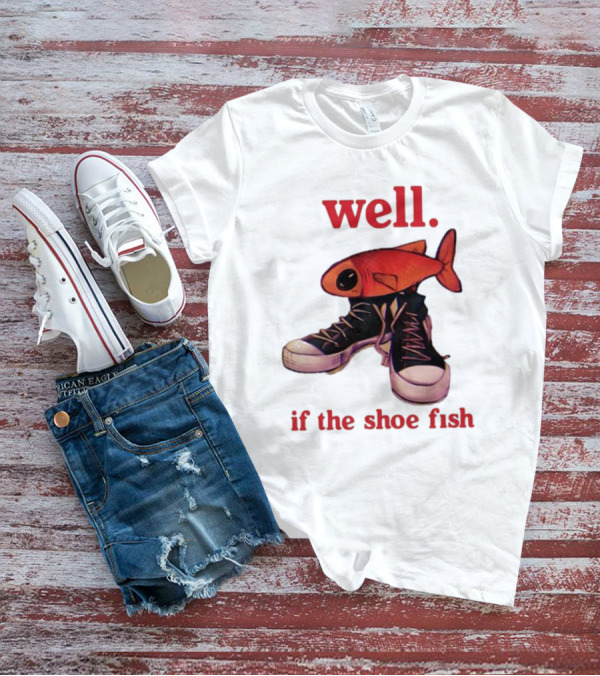 Well If The Shoe Fish, Converse Sneakers And Orange Fish T-Shirt