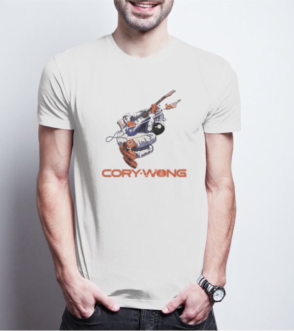 Cory Wong Astronaut Playing Guitar In Space Tour T-Shirt