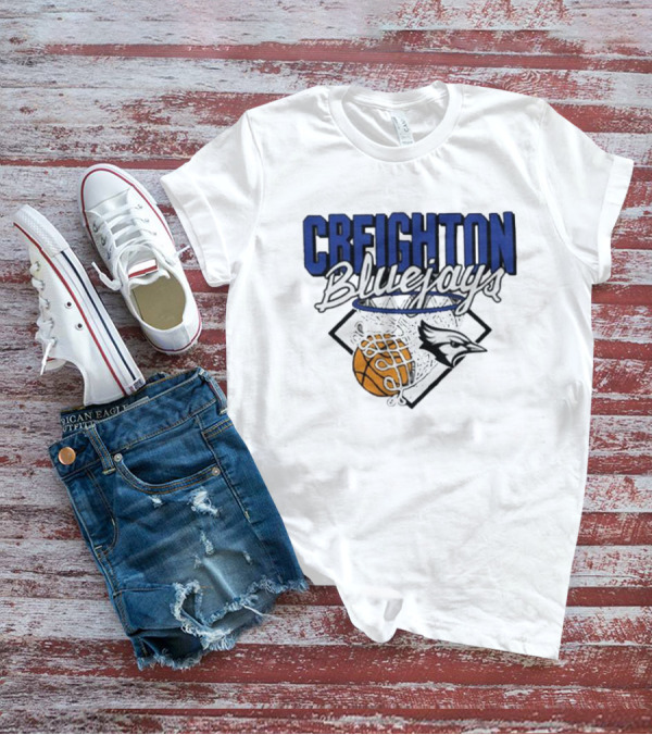 Creighton Bluejays Basketball Nothing But Net T-Shirt