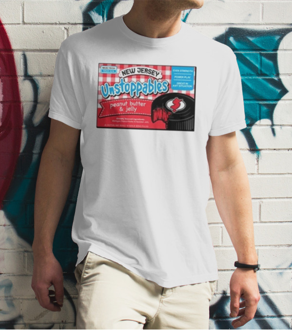 New Jersey Unstoppables Peanut Butter And Jelly Even Strength Power Play T-Shirt