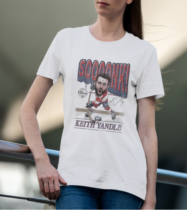 Spittin Chiclets NHL Alumni Keith Yandle Sooonk T-Shirt