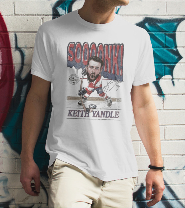 Spittin Chiclets NHL Alumni Keith Yandle Sooonk T-Shirt