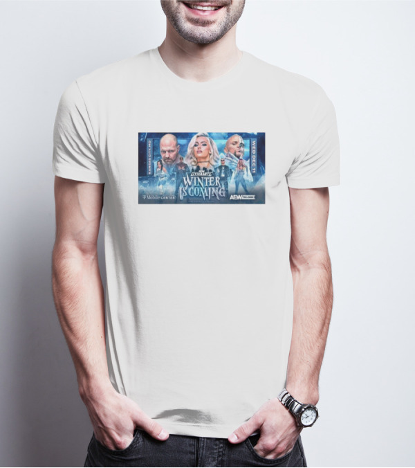 AEW Dynamite Winter Is Coming Kansas City Featuring Mariah May Jon Moxley Darby Allin Kris Statlander Bobby Lashley Orange Cassidy Mercedes Moné Dec 11 T-Mobile Center T-Shirt