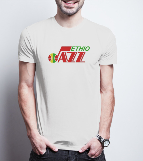 Awesome Tapes From Africa Ethio Jazz Music Basketball Note T-Shirt