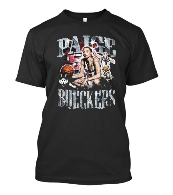 Paige Bueckers UConn Huskies Basketball Star #5 T-Shirt
