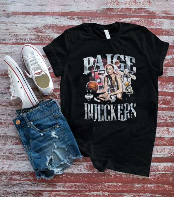 Paige Bueckers UConn Huskies Basketball Star #5 T-Shirt