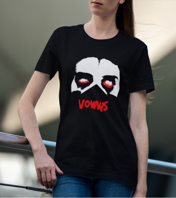 Vowwsband Vowws Hollow Face Red Eyes T-Shirt