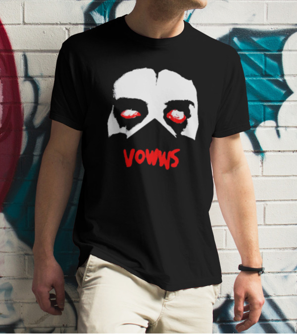Vowwsband Vowws Hollow Face Red Eyes T-Shirt