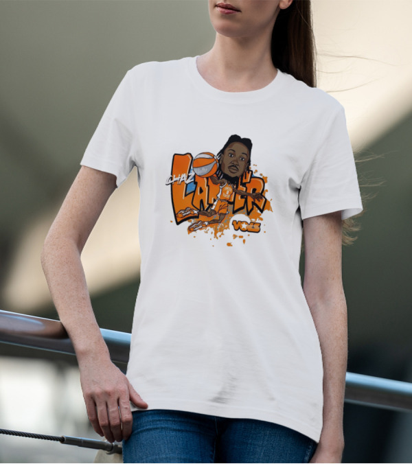 Chaz Lanier Tennessee Vols Basketball Caricature NCAA Volunteers T-Shirt