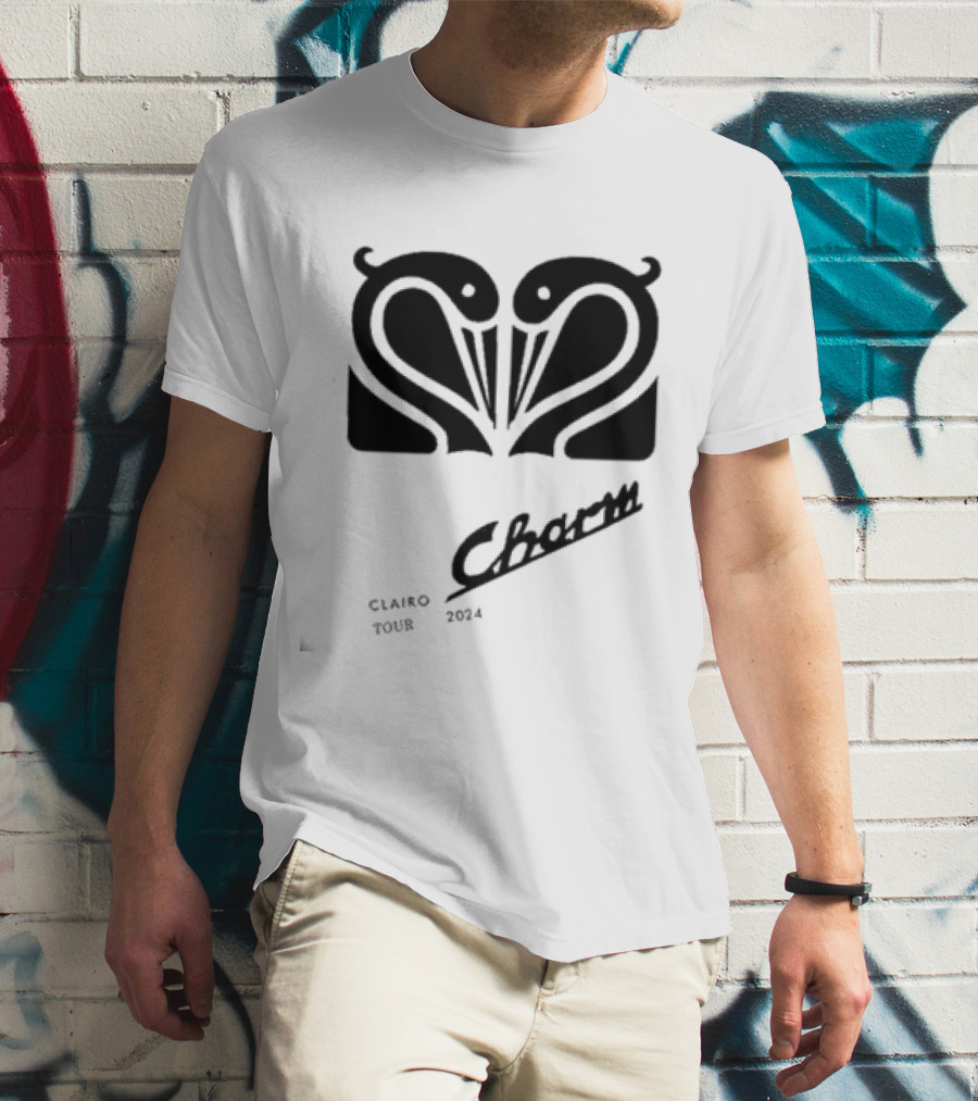 Clairo Charm Swan Tour T-Shirt