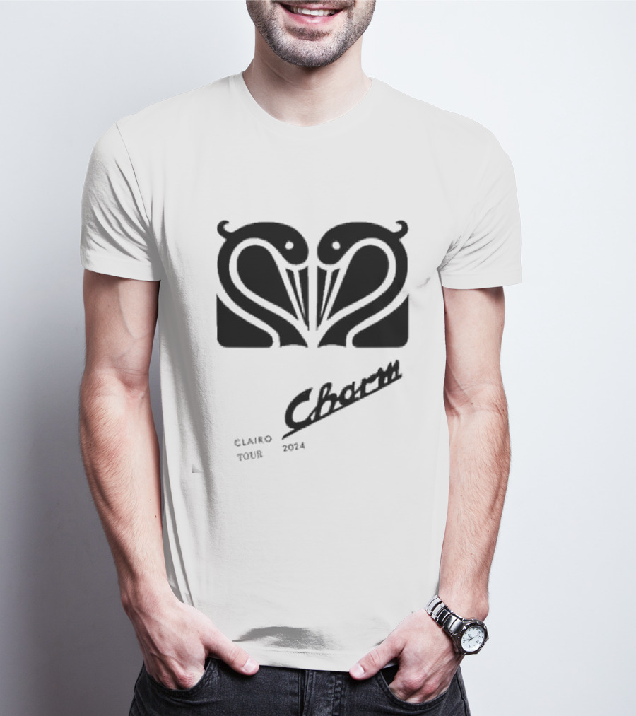 Clairo Charm Swan Tour T-Shirt