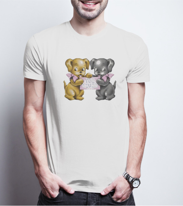 Tde Forever The Driver Era Cute Puppy Duo With Bows T-Shirt