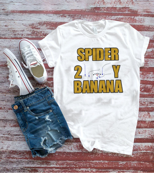 Spider 2Y Banana Football Play Diagram Jon Gruden T-Shirt