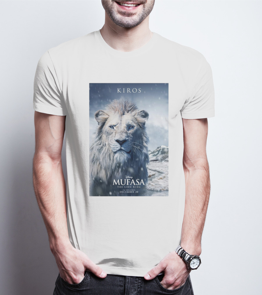 Kiros Mufasa The Lion King Disney In Theatres December 20 T-Shirt