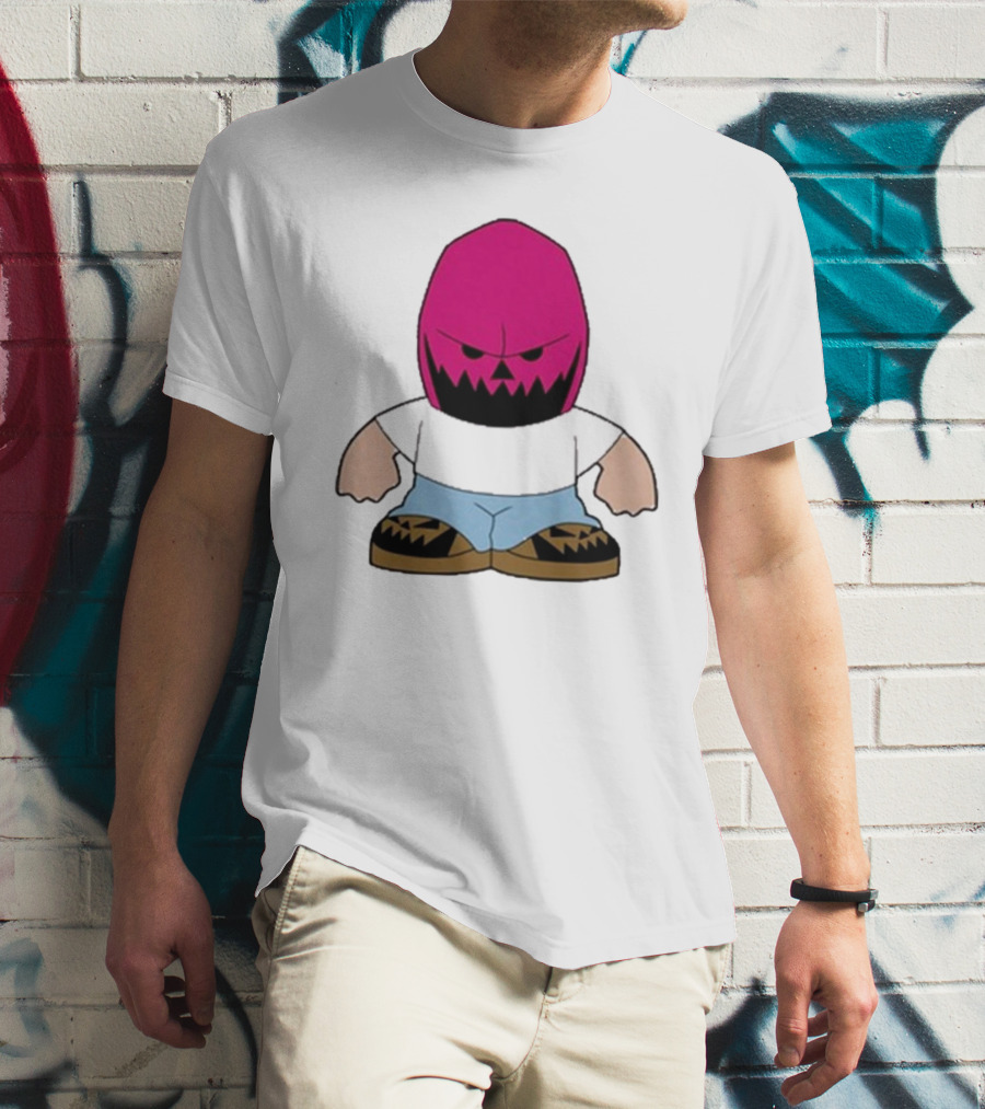 Abbitt 730 Dude Babbitt Revived Pink Mask Character T-Shirt