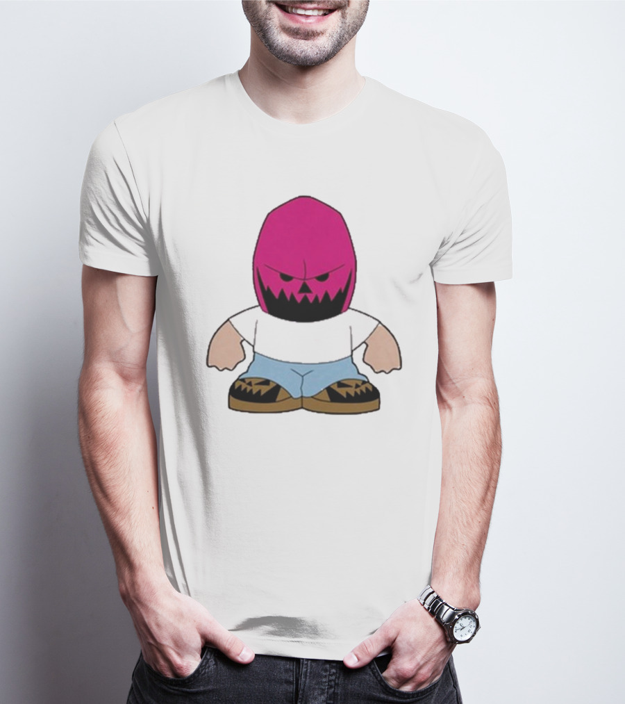 Abbitt 730 Dude Babbitt Revived Pink Mask Character T-Shirt