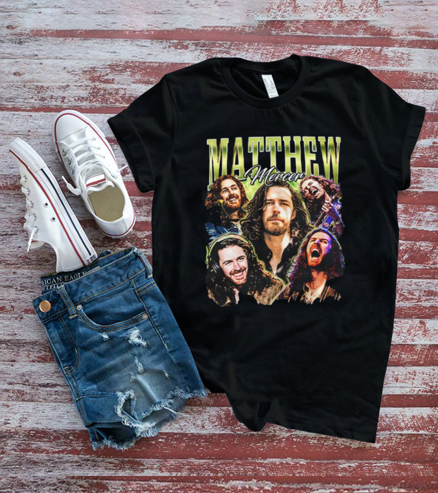 Matthew Mercer Collage Compilation T-Shirt