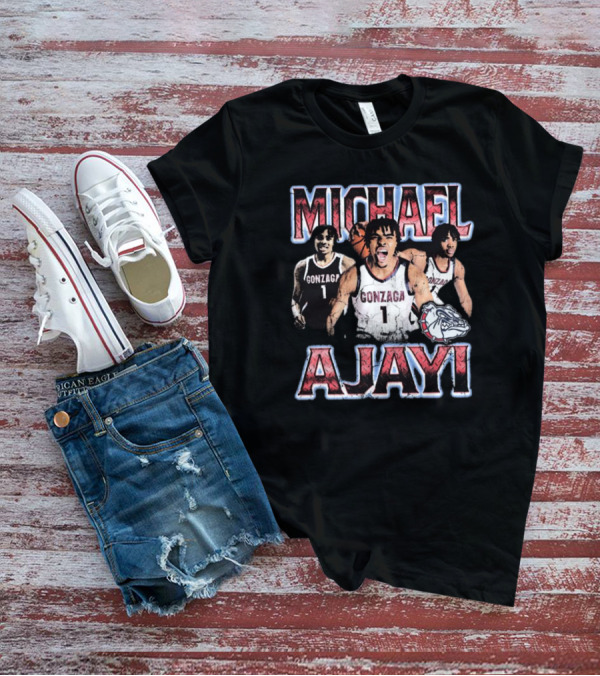 Michael Ajayi Gonzaga Bulldogs Basketball 90s T-Shirt