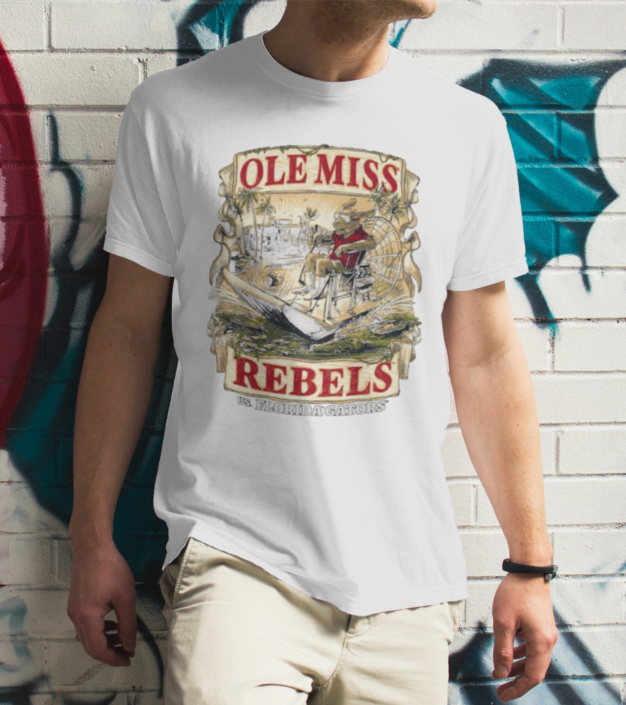 OLE MISS REBELS VS. FLORIDA GATORS GAME DAY T-Shirt